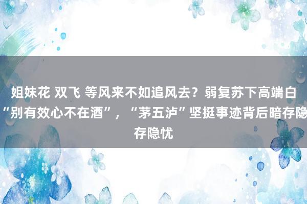 姐妹花 双飞 等风来不如追风去？弱复苏下高端白酒“别有效心不在酒”，“茅五泸”坚挺事迹背后暗存隐忧